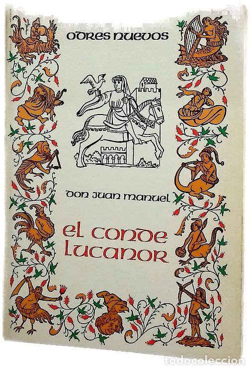 Libros: El conde Lucanor - Juan Manuel; Moreno B&aacute;ez, Enrique
