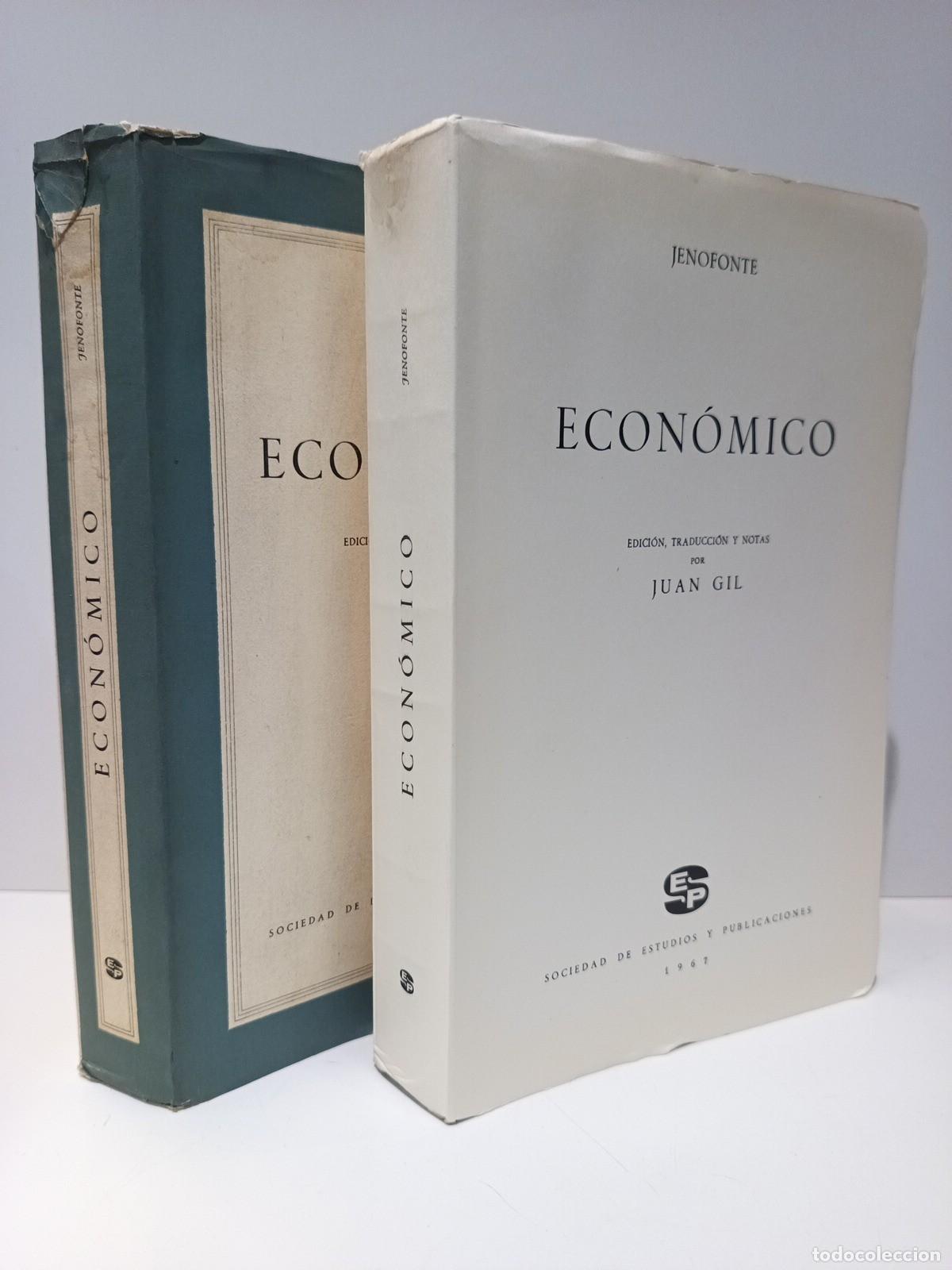 books: JENOFONTE - Econ&oacute;mico / Edici&oacute;n, traducci&oacute;n y notas por Juan Gil