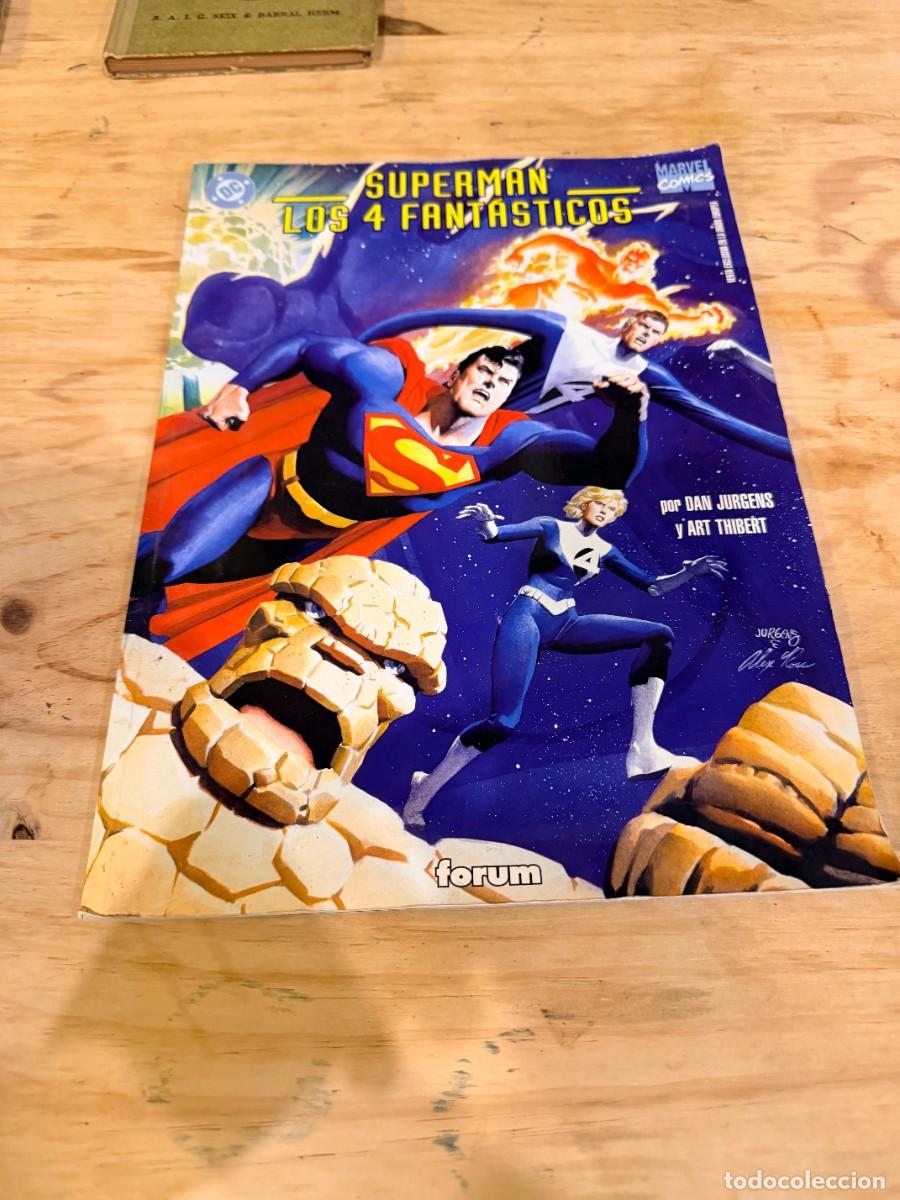 Livres: Superman Los 4 Fant&aacute;sticos - Crossover Marvel DC - Forum - Formato gigante