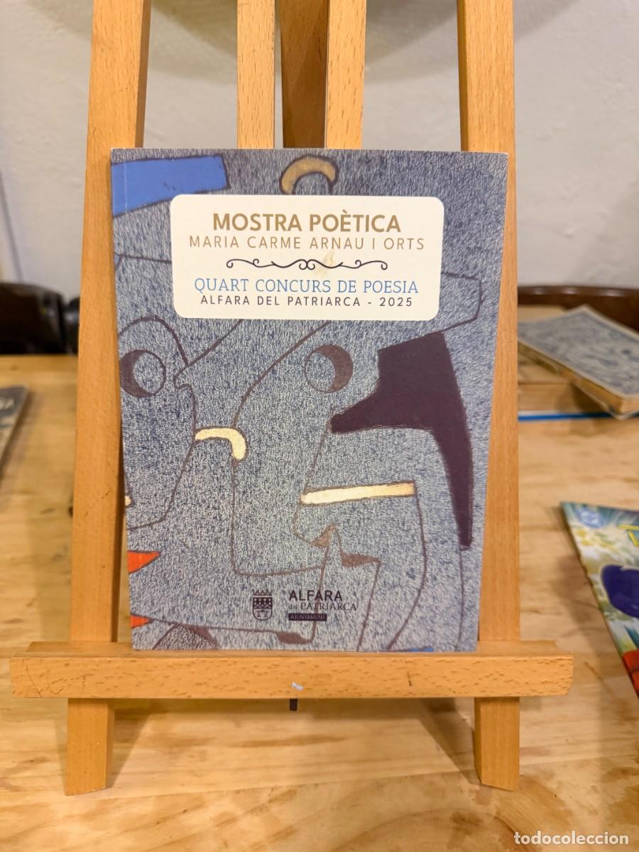 Libros: MOSTRA PO&Eacute;TICA- MAR&Iacute;A CARME ARNAU I ORTS- QUART CONCURS DE POES&Iacute;A- ALFARA DEL PATRIARCA (2025)