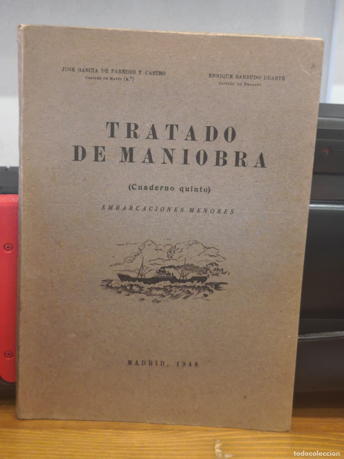 Libros: TRATADO DE MANIOBRA (cuaderno quinto) - Embarcaciones menores (IB10427AO)
