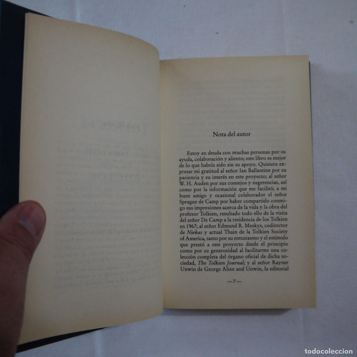 Libros: EL ORIGEN DEL SE&Ntilde;OR DE LOS ANILLOS - LIN CARTER - EDICIONES B - 2002 - 1.&ordf; EDICI&Oacute;N - Foto 6