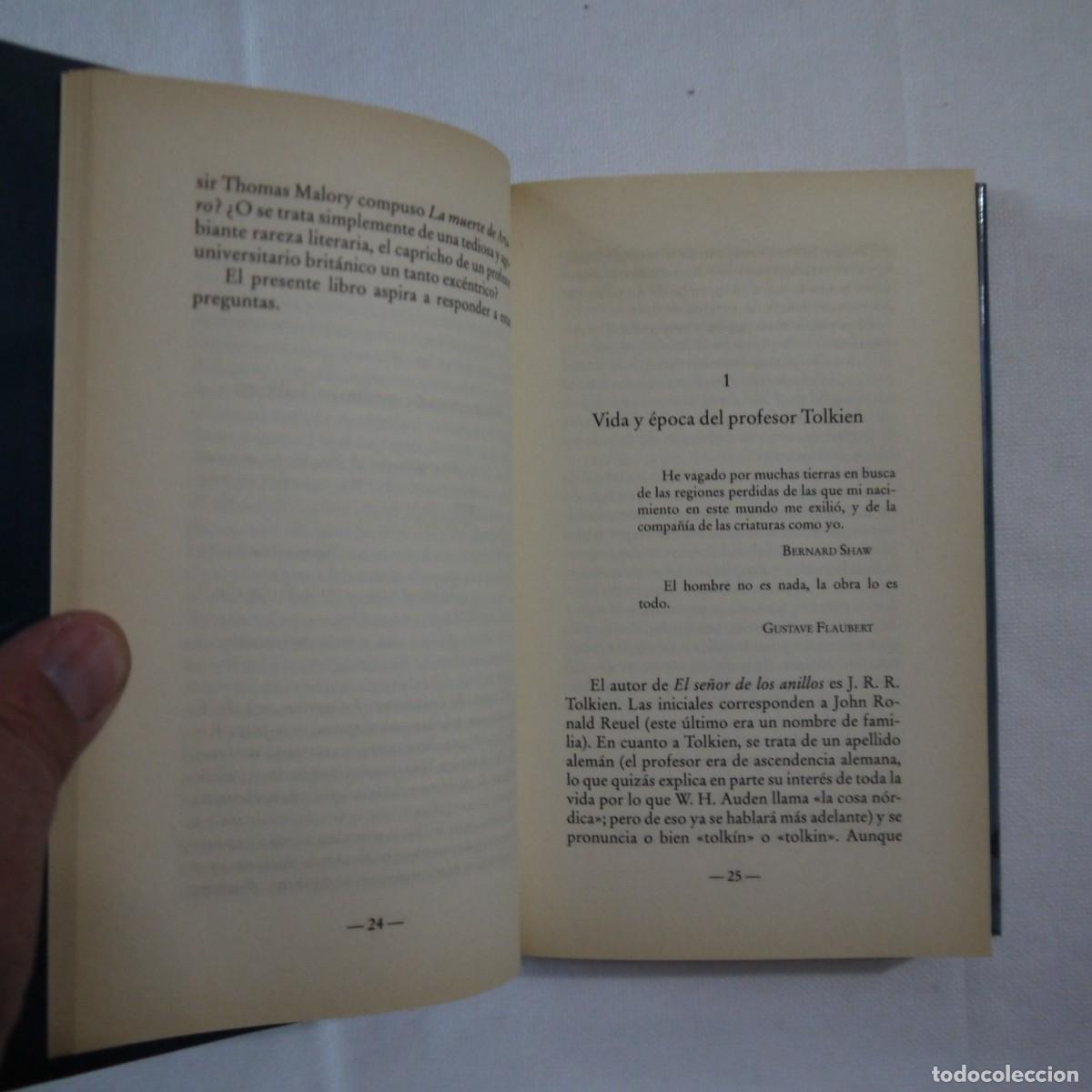Libros: EL ORIGEN DEL SE&Ntilde;OR DE LOS ANILLOS - LIN CARTER - EDICIONES B - 2002 - 1.&ordf; EDICI&Oacute;N - Foto 8