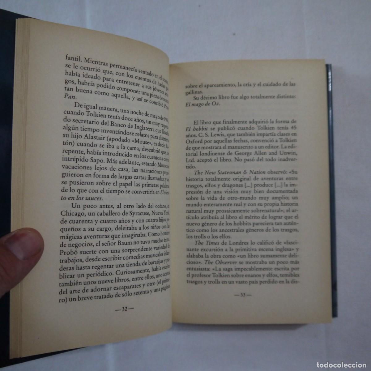 Libros: EL ORIGEN DEL SE&Ntilde;OR DE LOS ANILLOS - LIN CARTER - EDICIONES B - 2002 - 1.&ordf; EDICI&Oacute;N - Foto 9