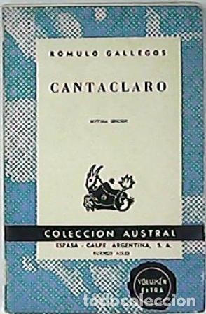 Libros: CANTACLARO - Gallegos,Romulo - Foto 1