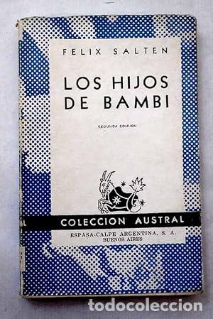 Libros: LOS HIJOS DE BAMBI - Salten,F&eacute;lix