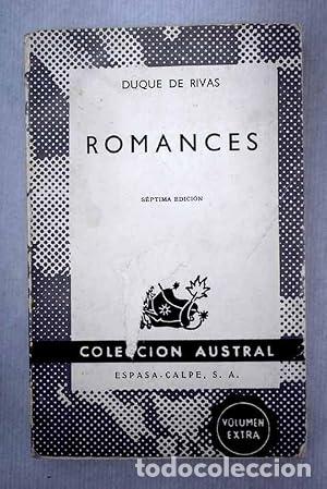 Libros: ROMANCES - Rivas,Duque de
