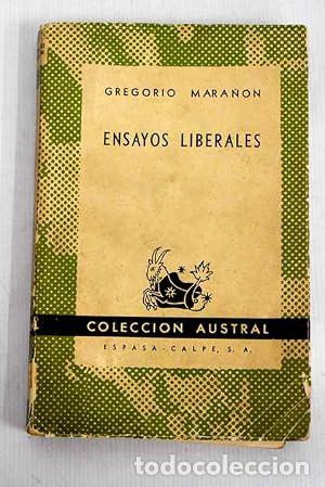 Libros: ENSAYOS LIBERALES - Mara&ntilde;&oacute;n,Gregorio - Foto 1