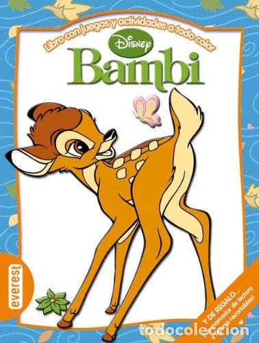 books: BAMBI Libro con juegos y actividades a todo color - Disney,Walt