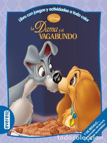Libri di seconda mano: LA DAMA Y EL VAGABUNDO Libro con juegos y actividades a todo color - Disney,Walt