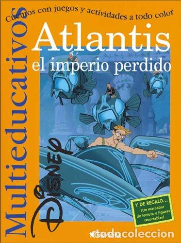 Libri di seconda mano: ATLANTIS EL IMPERIO PERDIDO Cuentos con juegos y actividades a todo color - Disney,Walt