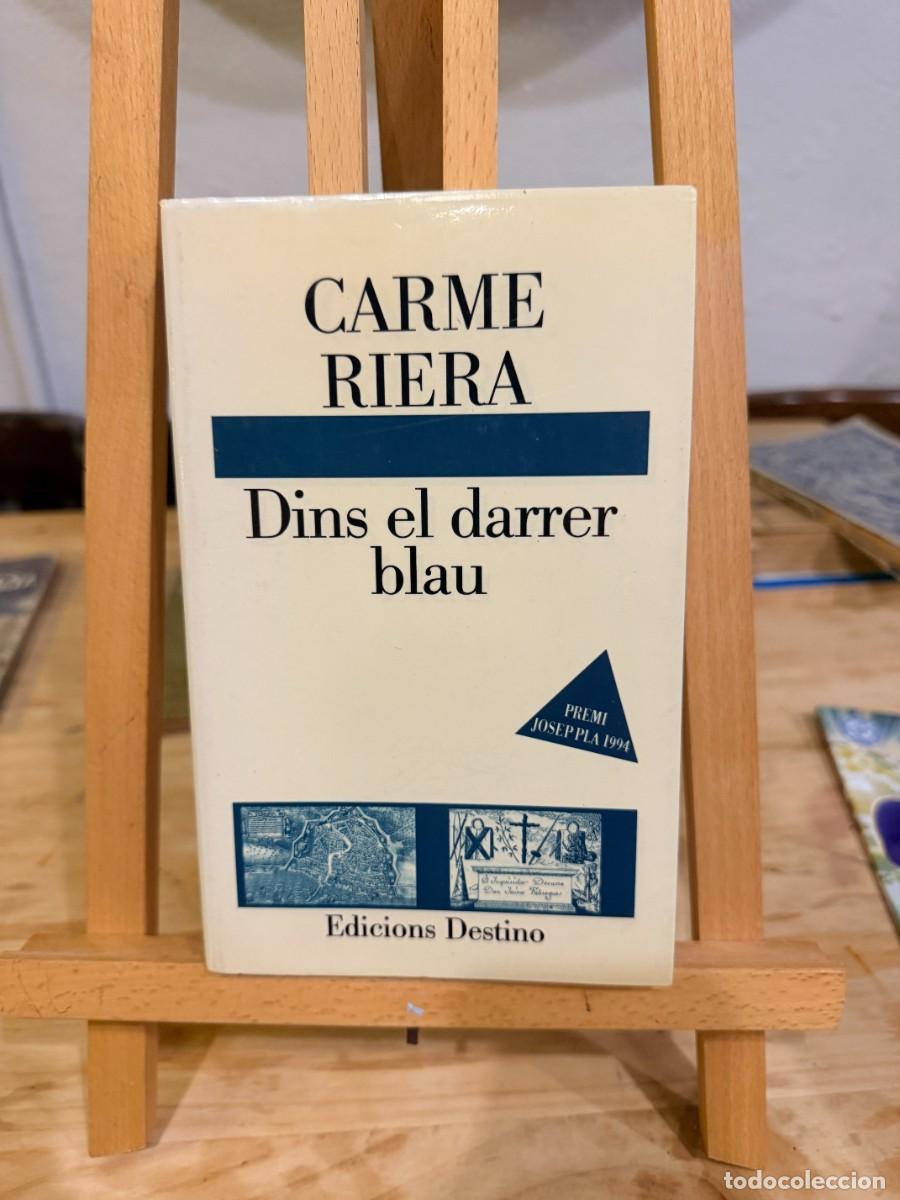Libros: CARME RIERA- DINS EL DARRER BLAU