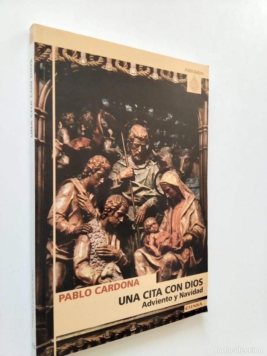 Livros em segunda m&atilde;o: Pablo Cardona - Una cita con dios. Adviento y Navidad