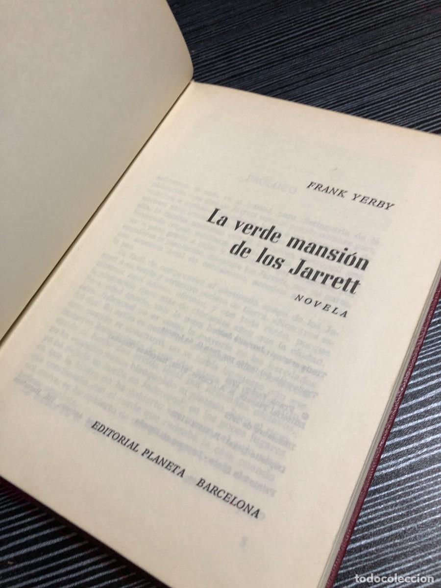 Libros: La verde mansi&oacute;n de los Jarrett Frank Yerby (Ed. Planeta) - Foto 2