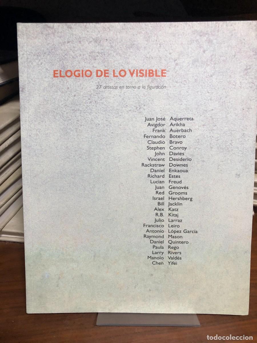 Libros: Elogio de lo visible: 27 artistas en torno a la figuraci&oacute;n