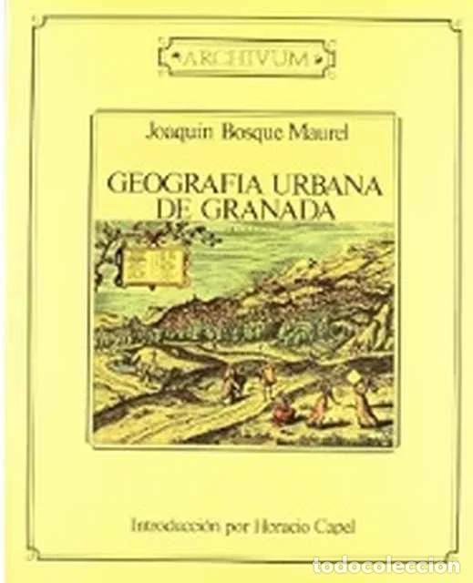 Livros em segunda m&atilde;o: Geografía urbana de Granada - Joaquín Bosque Maurel