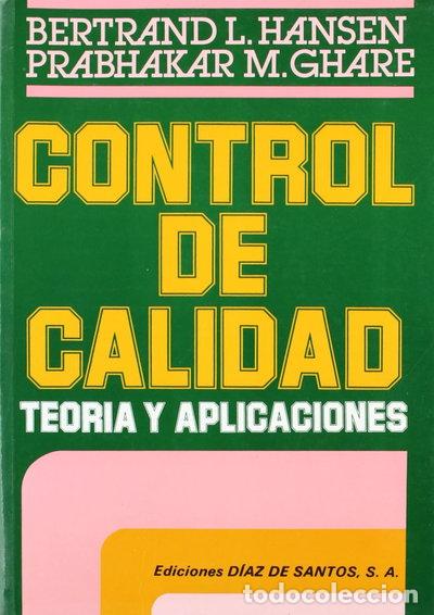 Libros: Control de calidad- 9788487189319