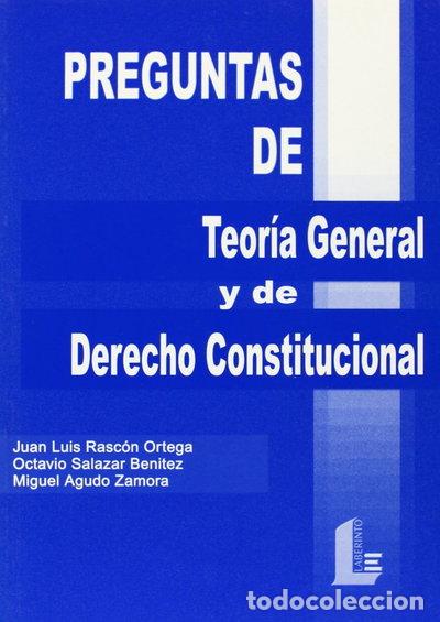 Libros: Preguntas de teor&iacute;a general y de derecho constitucional- 9788484831822