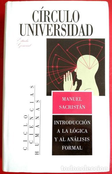 books: Introducci&oacute;n a la l&oacute;gica y al an&aacute;lisis formal- 9788422628958