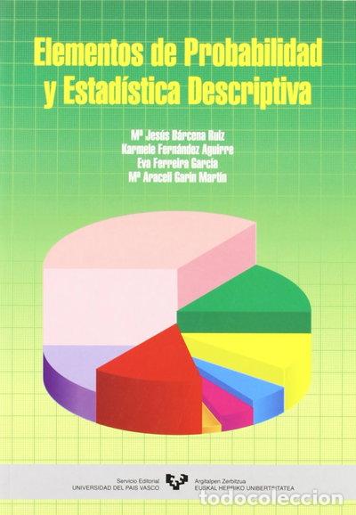 Libros: Elementos de probabilidad y estad&iacute;stica descriptiva- 9788483735459