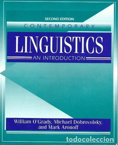 Livros em segunda m&atilde;o: Contemporary Linguistics: An Introduction- 9780312067809