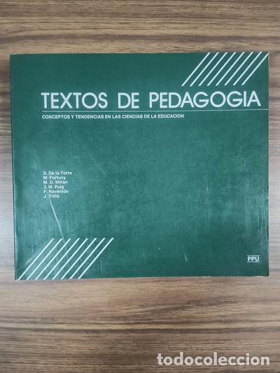 Livres: Textos de pedagog&iacute;a- 9788486130879