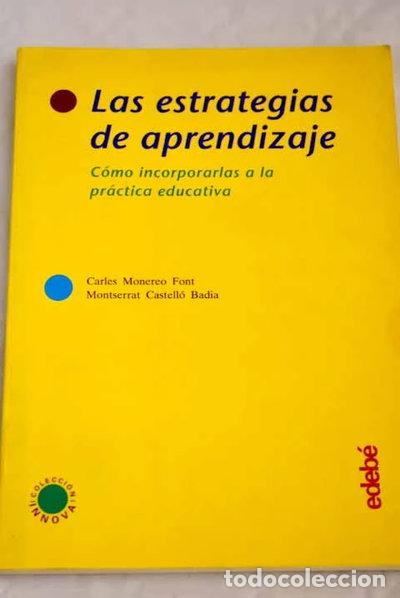 Libros: Las estrategias de aprendizaje- 9788423643486