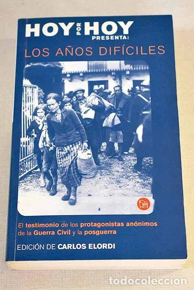 Livros em segunda m&atilde;o: Los a&ntilde;os dif&iacute;ciles- 9788466311496
