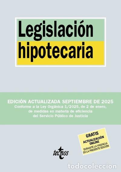 Libros: Legislaci&oacute;n hipotecaria- 9788430993024