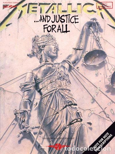 Libros: Metallica ...And Justice for All- 0073999006605