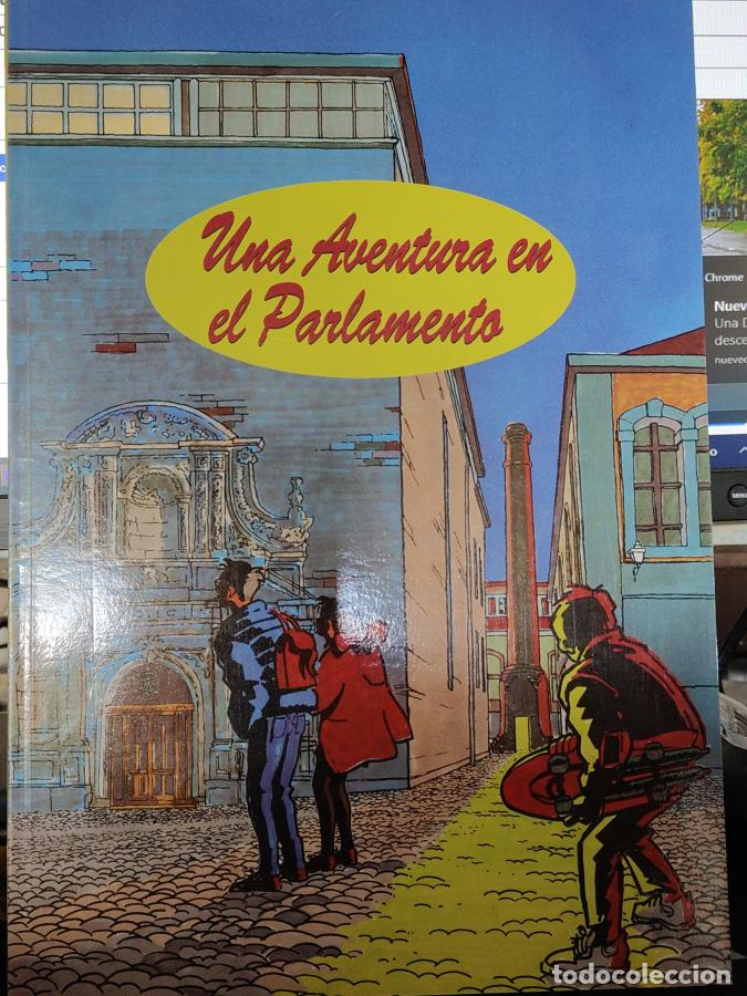 books: UNA AVENTURA EN EL PARLAMENTO. COMIC. DIBUJOS JAVIER DE BLAS. LA RIOJA. TDK116 -