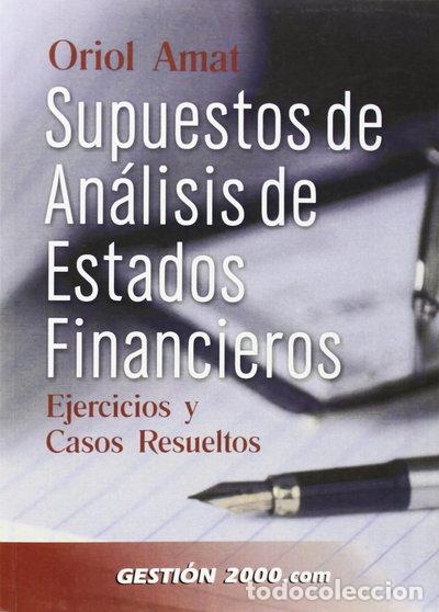 Livros em segunda m&atilde;o: Supuestos de an&aacute;lisis de estados financieros- 9788480886833