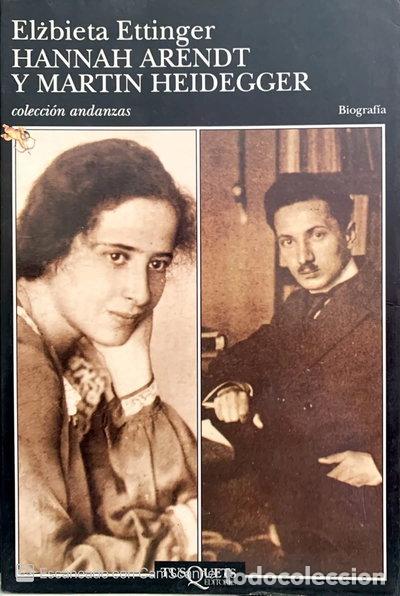 Livres: Hannah Arendt y Martin Heidegger- 9788472237971