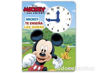 Libros: Libro Reloj Mickey - Mickey te ense&ntilde;a las horas- 9788491204077