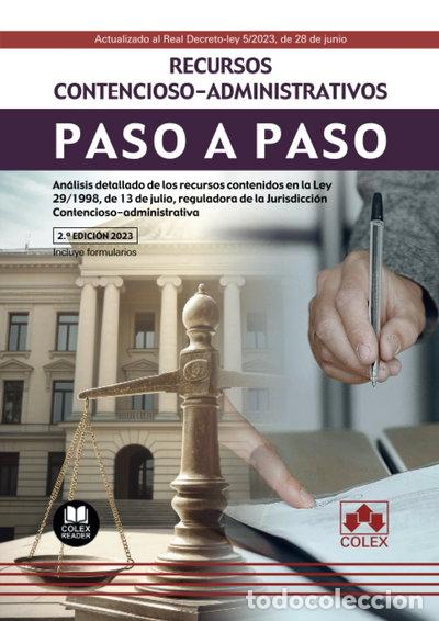Libros: Recursos contencioso-administrativos. Paso a paso- 9788411940665