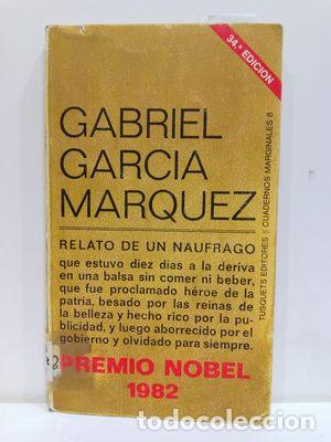 Libri di seconda mano: Relato de un n&aacute;ufrago - Garc&iacute;a M&aacute;rquez, Gabriel tdk955
