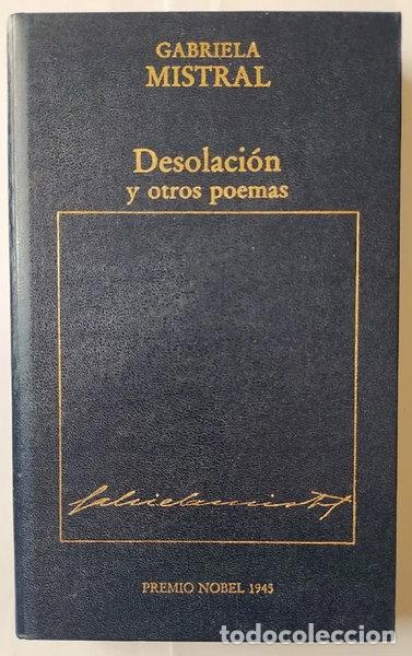 books: Desolaci&oacute;n y otros poemas- 9788475304779