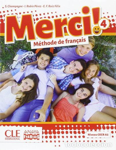 books: Merci! M&eacute;thode de fran&ccedil;ais 4- 9788469816004