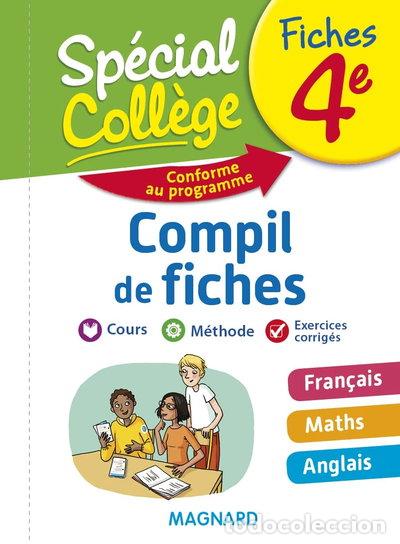 Libros: Compil de fiches 4e: Fran&ccedil;ais, Maths, Anglais- 9782210758490