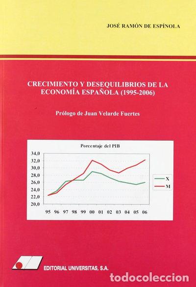 Libros: Crecimiento y desequilibrios de la econom&iacute;a espa&ntilde;ola (1995-2006)- 9788479912123