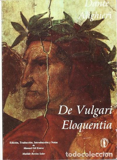 Libros: De vulgari eloquentia- 9788478170289