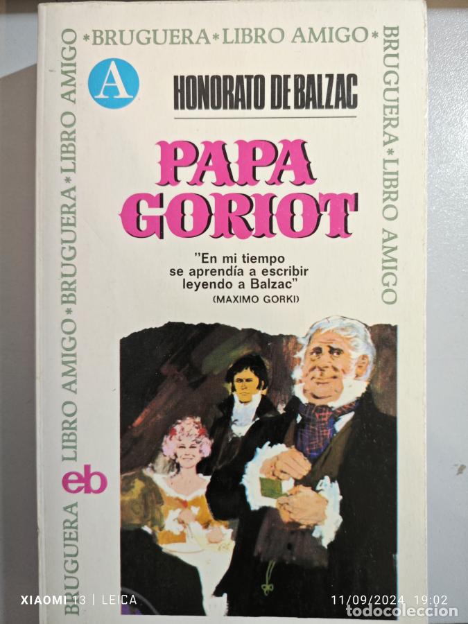 Libri di seconda mano: PAPA GORIOT. - HONORATO DE BALZAC. TDK905