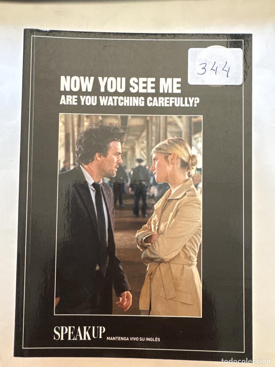 Libri di seconda mano: NOW YOU SEE ME. ARE YOU WATCHING CAREFULLY? COLECCI&Oacute;N: SPEAK UP, MANTENGA VIVO SU INGL&Eacute;S - TDK1201