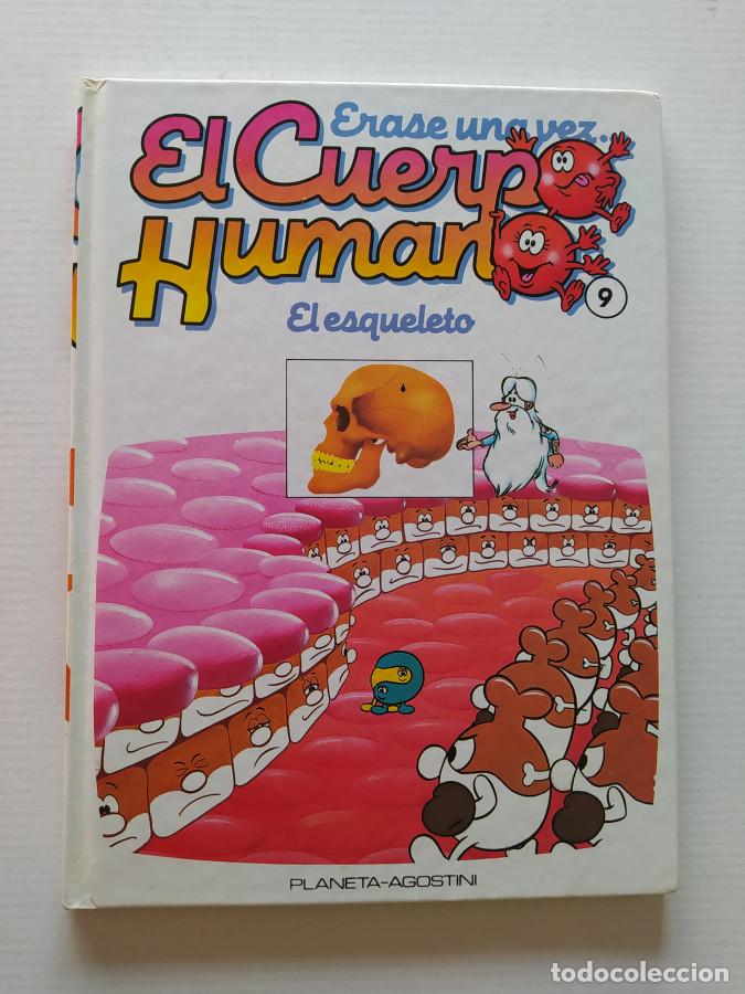 Libros: &Eacute;RASE UNA VEZ EL CUERPO HUMANO. N&ordm; 9. EL ESQUELETO. PLANETA DE AGOSTINI. - VV.AA. TDK689