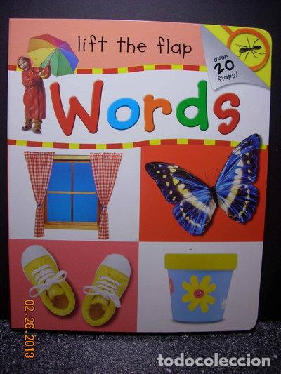 books: Words, Lift the Flap- 9781741579345