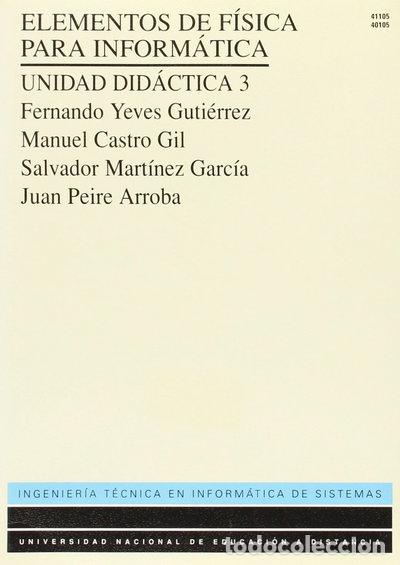 Livres: Elementos de f&iacute;sica para inform&aacute;tica. UU.DD.3- 9788436229325