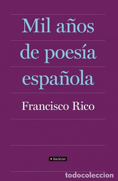 Libri di seconda mano: Mil a&ntilde;os de poes&iacute;a espa&ntilde;ola- 9788408087403