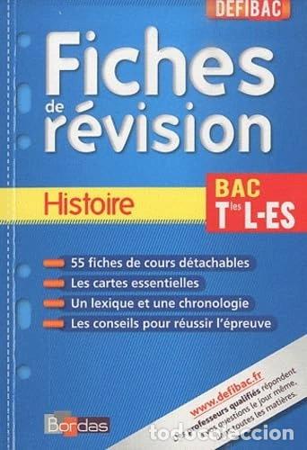 Livres: Histoire Tle L-ES: Fiches de r&eacute;vision- 9782047316535