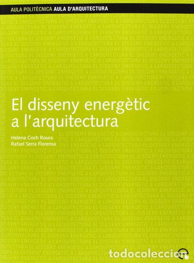 books: El disseny energ&egrave;tic a l'arquitectura- 9788483013595