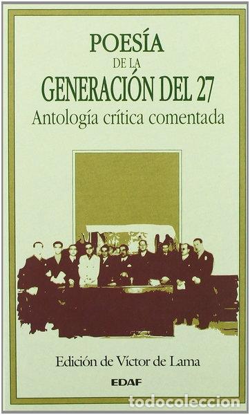 Livres: Poes&iacute;a de la generaci&oacute;n del 27- 9788441402393